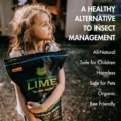 First Saturday Lime Insect Deterrent 5LB | Natural Repellent for Outdoors