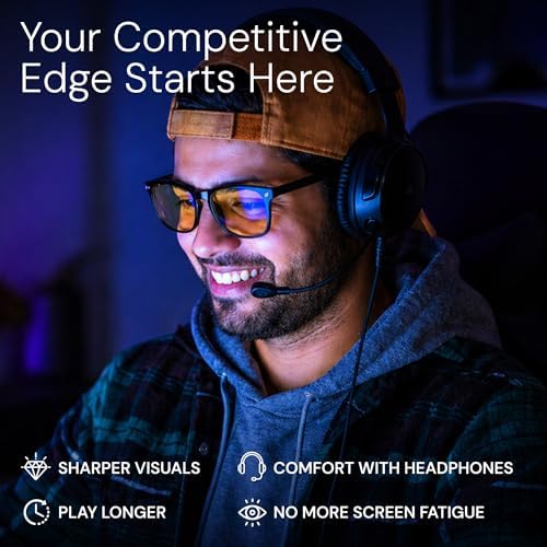livho High Tech Blue Light Blocking Gaming Glasses