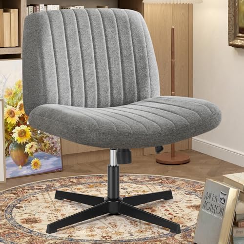 OLIXIS Criss Cross Chairs, Vanity Chair, Home Office Desk