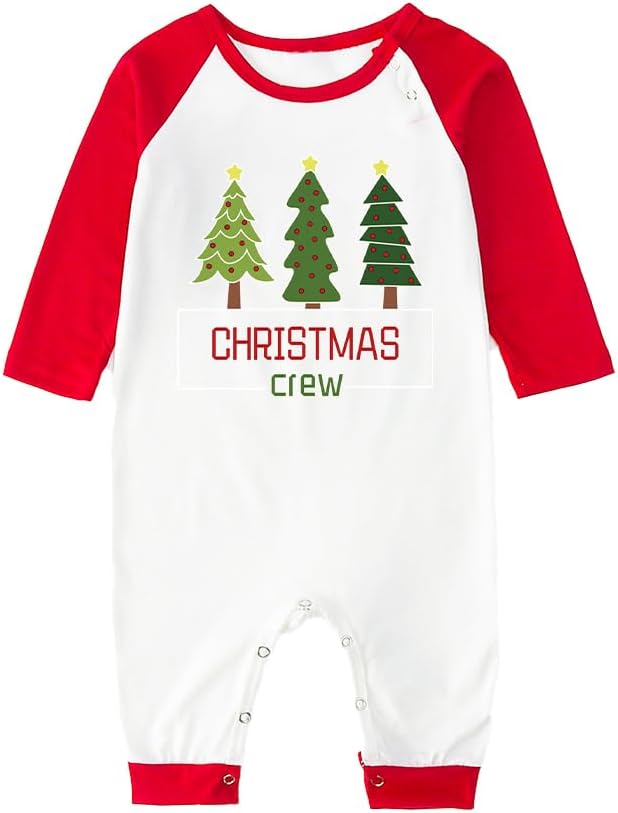 TEERAPHIQUE Christmas Pajamas for Family,Family Holiday Pajamas Matching Sets,Xmas Jammies for Couples