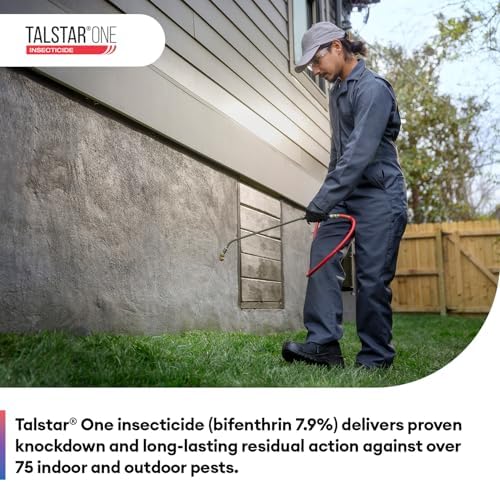 Talstar One Insecticide 1 Gallon | Powerful Bifenthrin Bug Spray Concentrate | Spider Control, Ants, Mosquitoes, Fleas and Perimeter Use | Control for Over 75 pests