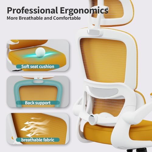 TRALT Office Chair Ergonomic Desk Chair - Gaming Chair with Lumbar Support