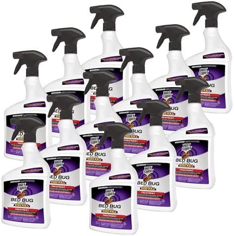 Hot Shot Bed Bug Killer Ready-To-Use Spray 32 Ounces, 12 Pack