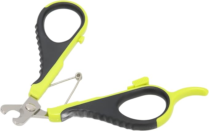 Dog Nail Clippers, Cat Claw Trimmer Professional Wider Blades Elbow Spring for Grooming for Cats for Kittens for Ferrets