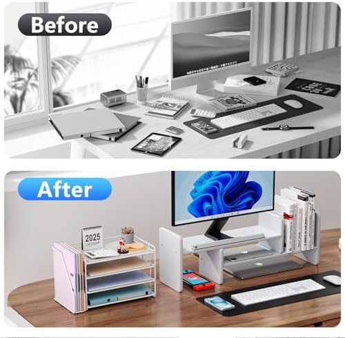 gianotter 4-Tier Paper Organizer With Magazine Holder