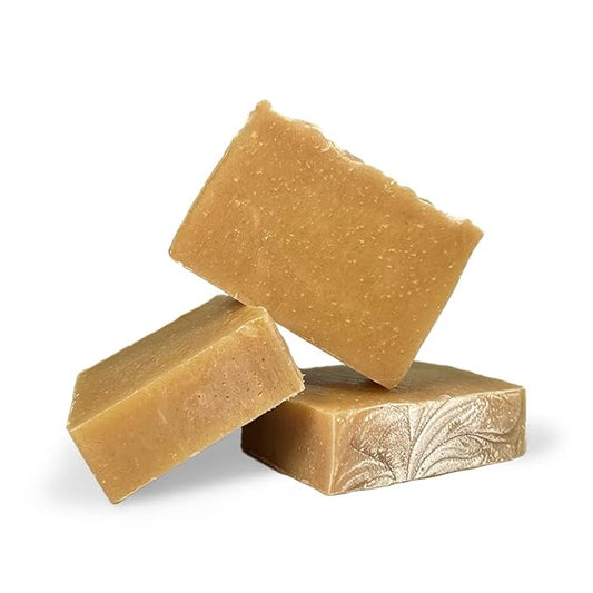 Herb’N Eden - Tea Tree & Turmeric Bar Soap - Moisturizing Face & Body Soap - Natural Plant-Based Ingredients & Essential Oils - Handmade in USA - 3 Pack