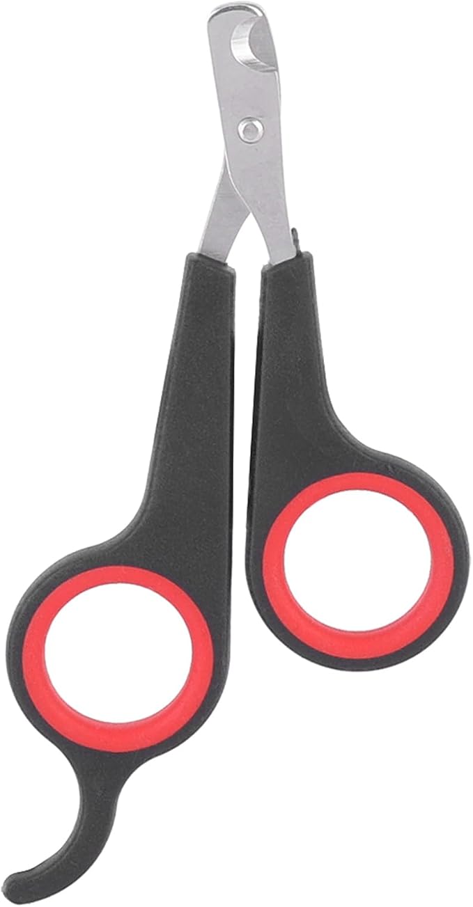 Tiiyee Cat Nail Clipper, Pet Nail Trimmers Bird Claw Scissors Stainless Steel Parrot Cage Essential Grooming Tool for Small Animals Ferrets Bunny Kitten Hamsters Rabbit Puppy Precision Sharp Cut
