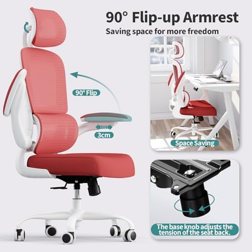 TRALT Office Chair Ergonomic Desk Chair - Gaming Chair with Lumbar Support