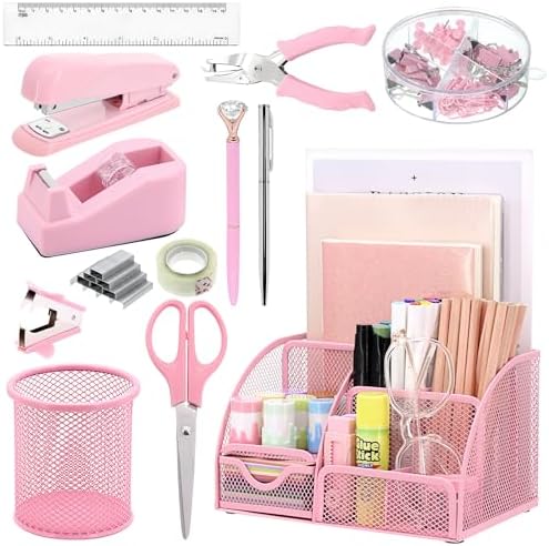 13-in-1 Office Desk Organizer Set for Back to School Supplies Accessories