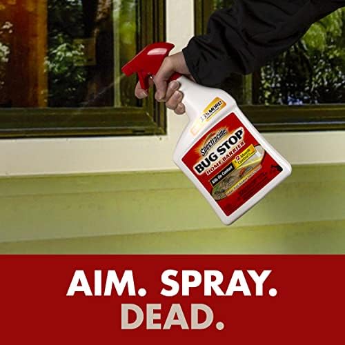 Spectracide Bug Stop Home Barrier 32 Oz, Ready-to-Use Spray, 3 Pack