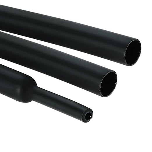 Heat Shrink Tubing Kit - 3:1 Ratio Adhesive Lined, Marine Grade Shrink Wrap Industrial Heat-Shrink Tubing - 240 PCS