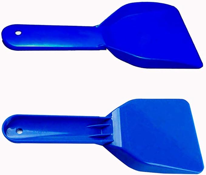 Set of 3 Plastic Refrigerator Ice Shovel Ice Scraper Snow Remover Cleaning Freezer Frost Shovel Ice Remover Scoop