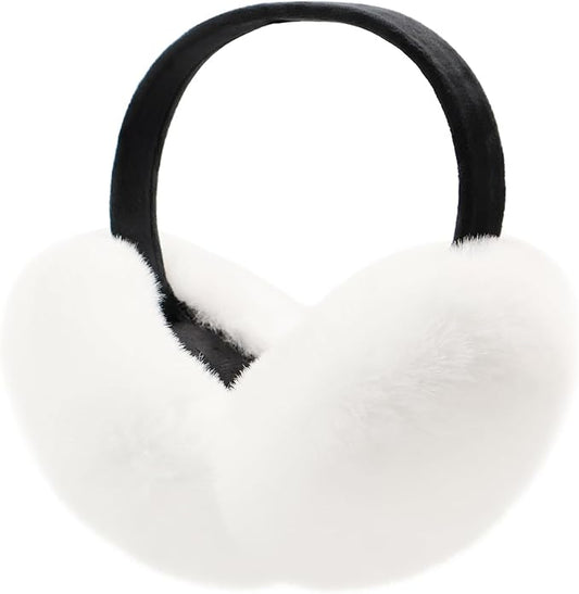 LCXSHYE Winter Ear muffs Faux Fur Warm Earmuffs Cute Foldable Outdoor Ear Warmers For Women Girls