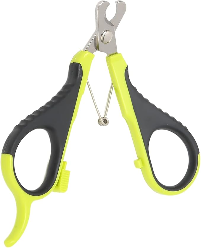 Dog Nail Clippers, Cat Claw Trimmer Professional Wider Blades Elbow Spring for Grooming for Cats for Kittens for Ferrets