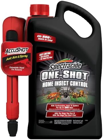 Spectracide One-Shot Home Insect Control with AccuShot Sprayer, 1 Gal