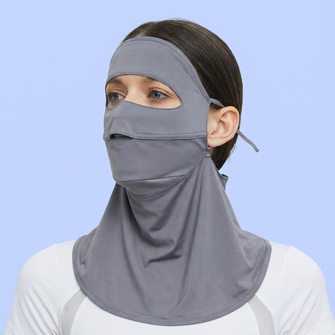 Face Cover for Sun Protection UPF 50+ UV Neck Protection UV Face Mask Covering Eye