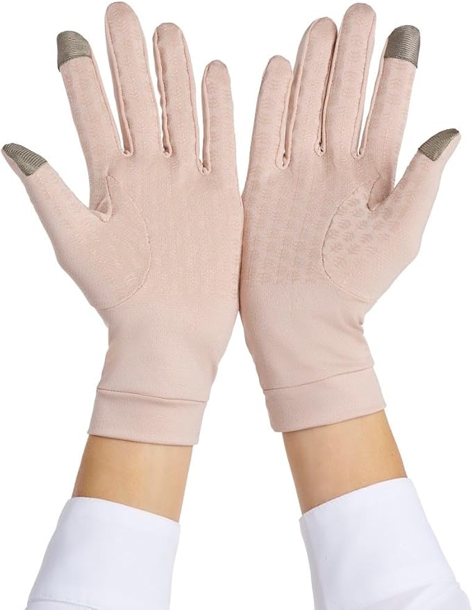 Coolibar Full Finger UV Sun Gloves - UPF 50+ Sun Protection - Gannett