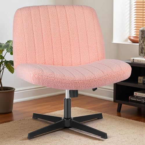 OLIXIS Criss Cross Chair, Vanity Chair, Home Office Desk