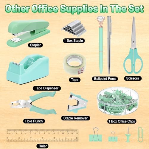 13-in-1 Office Desk Organizer Set for Back to School Supplies Accessories