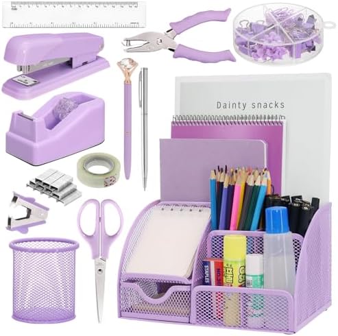 13-in-1 Office Desk Organizer Set for Back to School Supplies Accessories