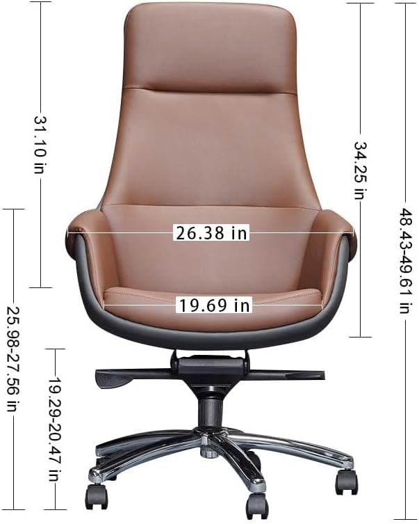 Office Chair High Back Desk Executive Swivel with Base Computer Gaming