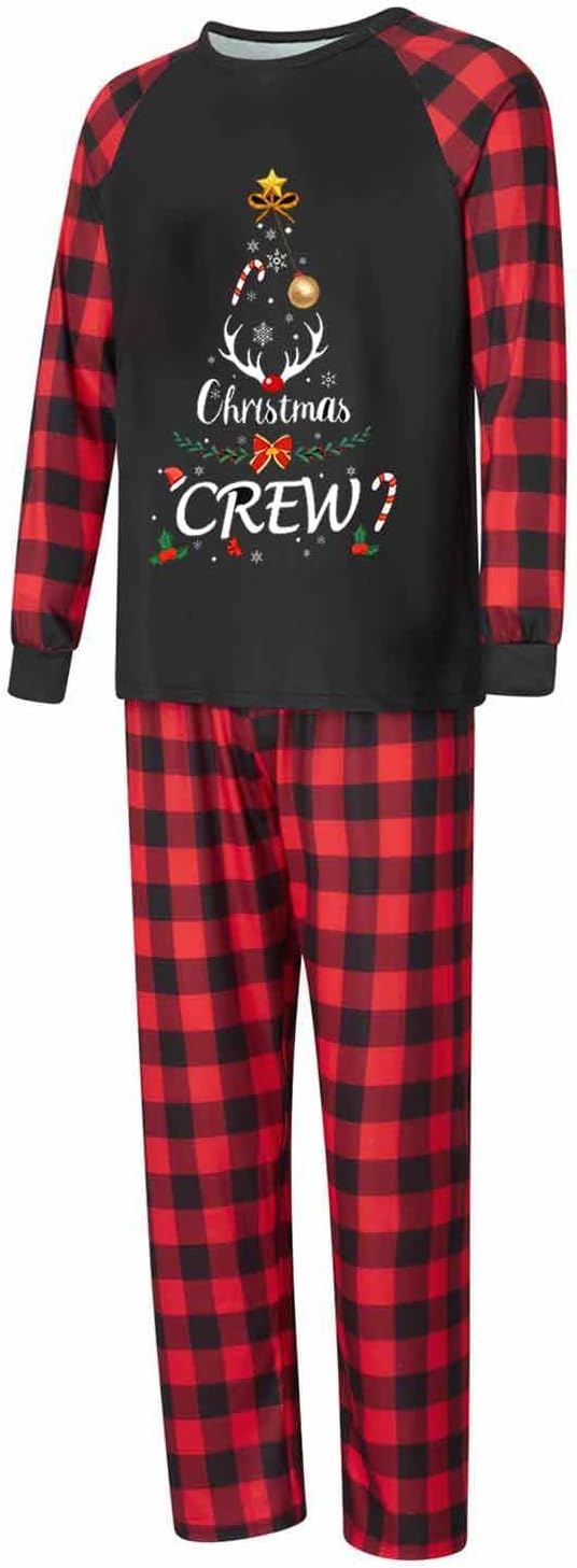 Christmas Pajamas for Family Matching Family Christmas Pajamas Set PJS Holiday Xmas Family Jammies Sleepwear