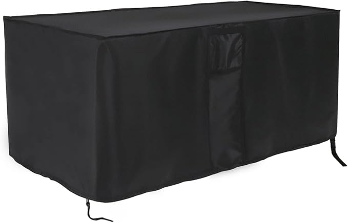 Outdoor Storage Box Cover for Keter Denali 200 Gallon Resin Large Deck Box,Waterproof Patio Storage Box Cover - 60 x 29 x 36 Inch