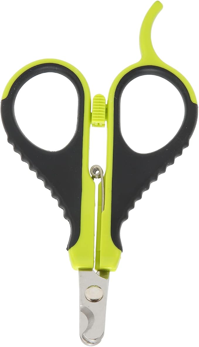 Dog Nail Clippers, Cat Claw Trimmer Professional Wider Blades Elbow Spring for Grooming for Cats for Kittens for Ferrets