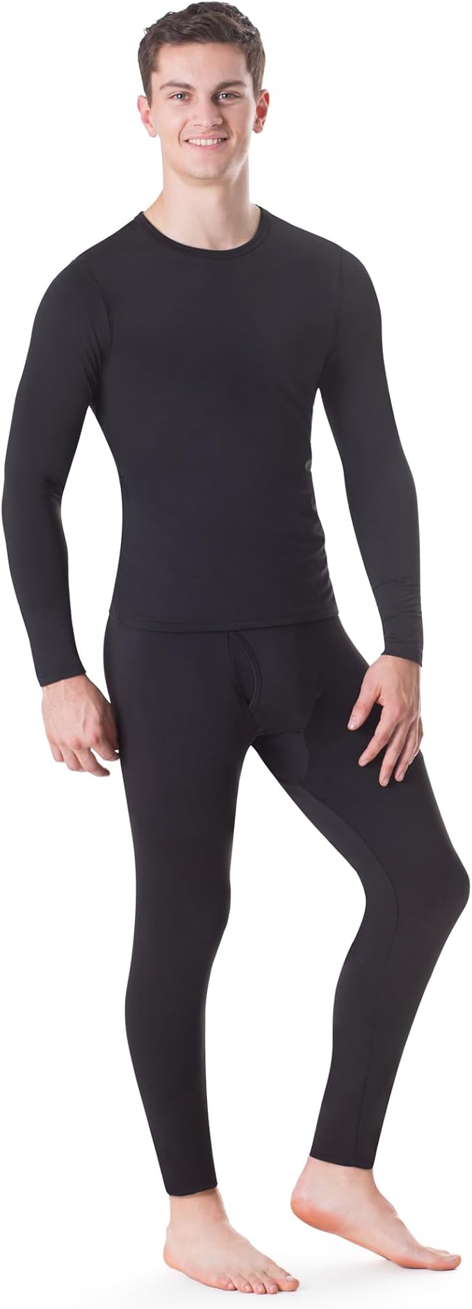 Rocky Thermal Underwear Men Long Johns Men Thermal Underwear Thermals Mens Base Layer Mens Thermals Top and Bottom Set