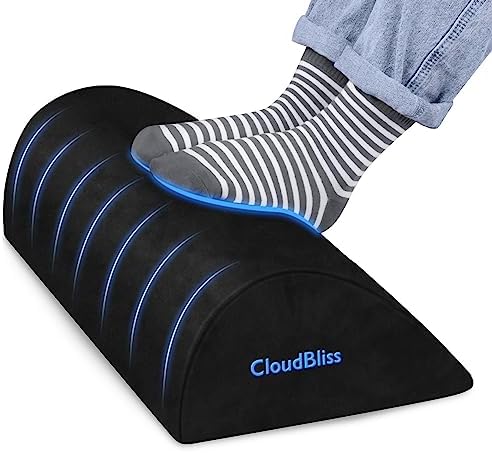 Foot Rest for Under Desk at Work, Foot Stool for Office, Footrest, Black