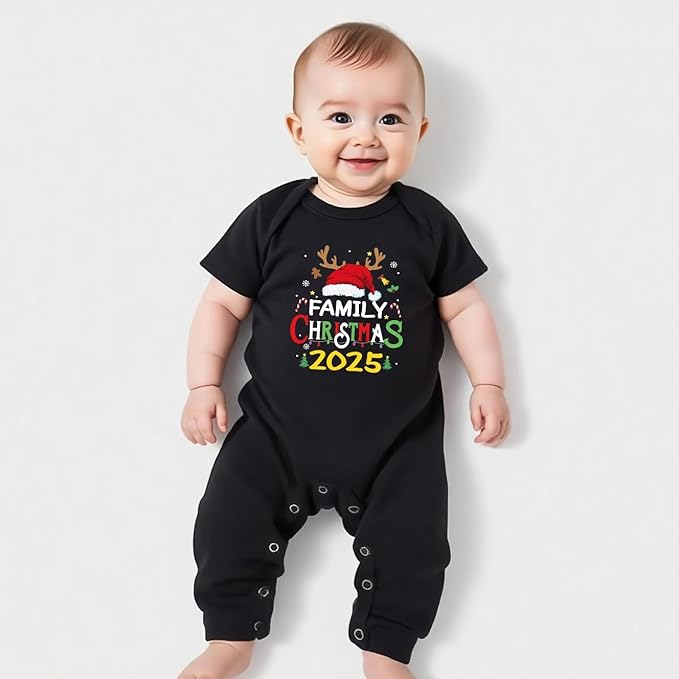 Family Christmas Pajamas Matching Sets Holiday Xmas Party Family Sleepwear Set Jammies for Couples