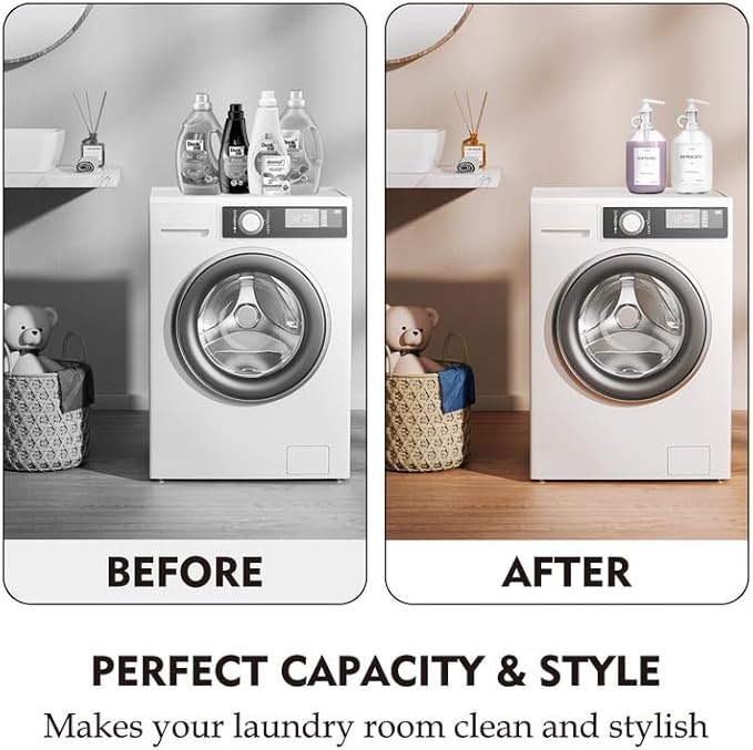 2 Pack Glass Laundry Detergent Dispenser - Gallon Fabric Softener Liquid Dispenser for Laundry Room (128 oz Each), Liquid Laundry Soap Dispenser - Includes Labels, Funnel, and Measuring Cup