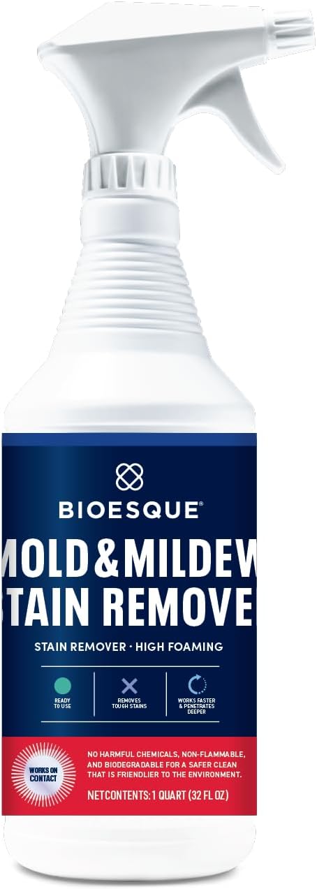 Bioesque Mold & Mildew Stain Remover, 32 Fluid Ounce (Pack of 1)