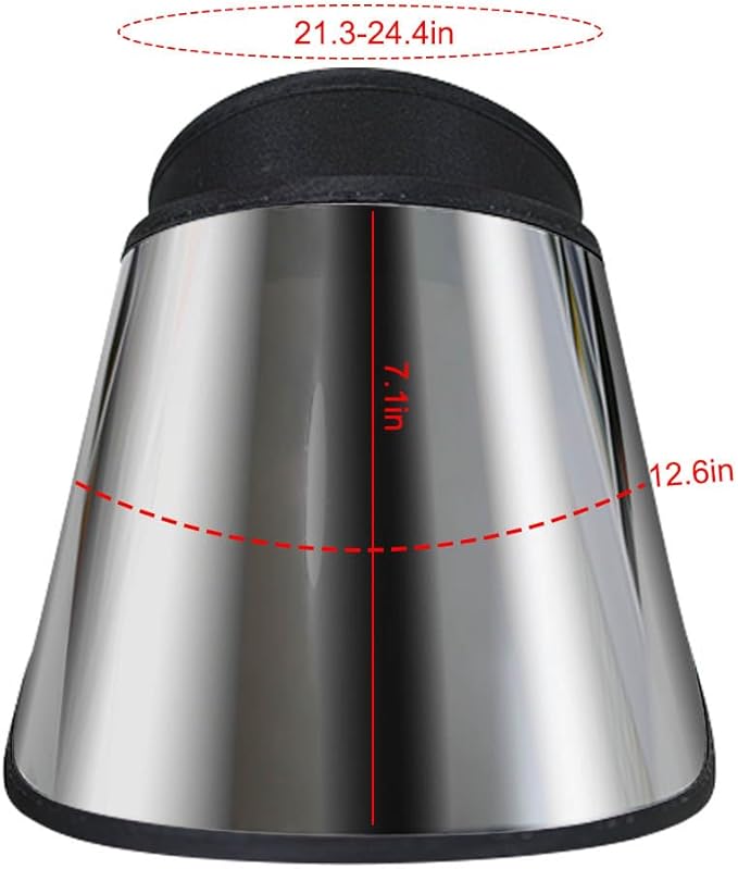 Face_Shield Protector Sun Visor Hat UV Protection Summer Sun Cap Great for Oudtoor Hiking Camping Golf Tennis Cycling