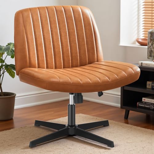 OLIXIS Criss Cross Office Chair, Vanity Chair, Home Office Desk