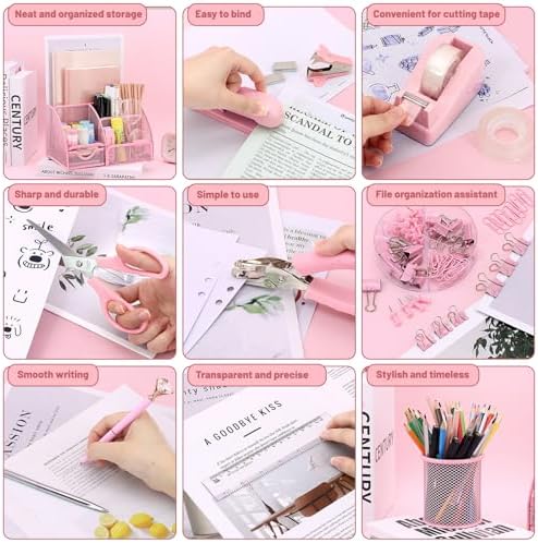 13-in-1 Office Desk Organizer Set for Back to School Supplies Accessories