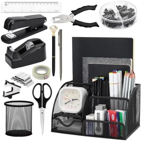 13-in-1 Office Desk Organizer Set for Back to School Supplies Accessories