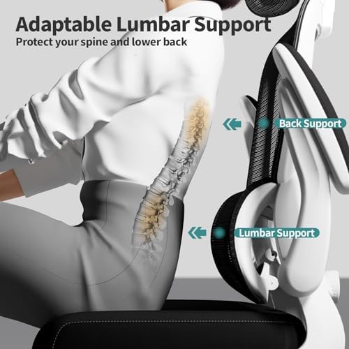 TRALT Office Chair Ergonomic Desk Chair - Gaming Chair with Lumbar Support