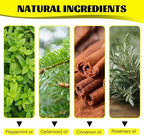 Peppermint Oil Spray for Rodent,Bugs,Silverfish,Spider,Ant,Indoor Outdoor