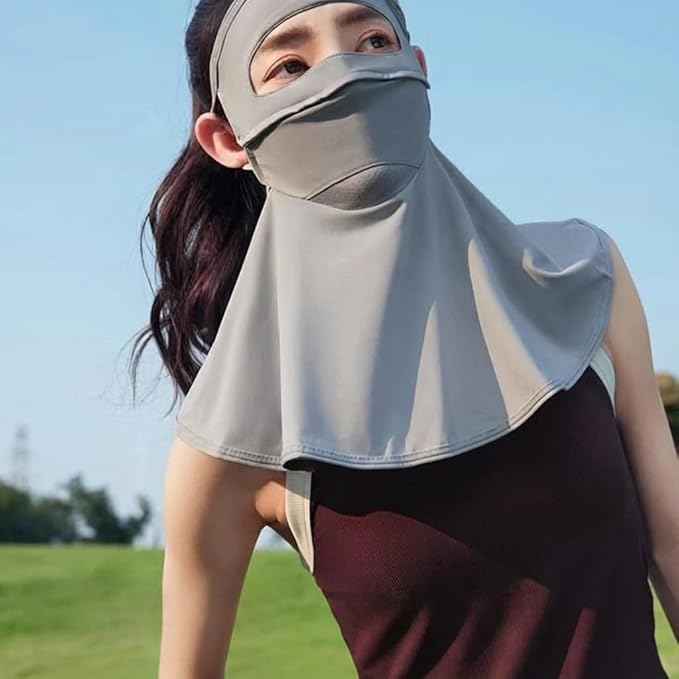 Face Cover for Sun Protection UPF 50+ UV Neck Protection UV Face Mask Covering Eye