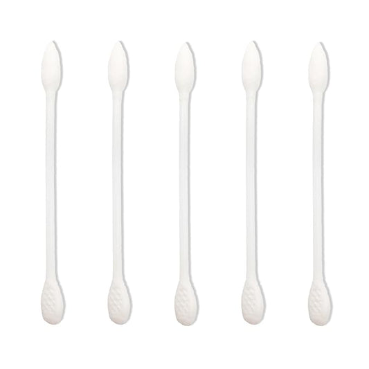 900pcs Precision Cotton Swabs, Pointed&Flattened Tip Cosmetic Applicators