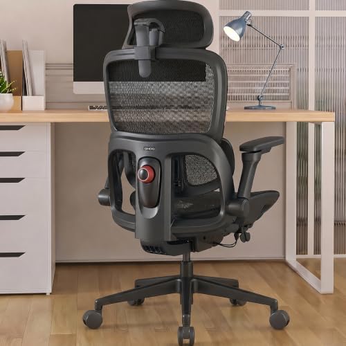 SIHOO B300 Pro Ergonomic Office Chair, Adaptive Lumbar Support, Black