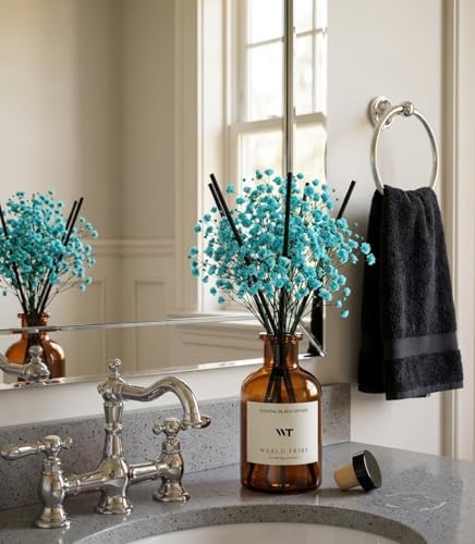 Ocean Mist & Sea Salt Scent Reed Diffuser Set for Bathroom Air Fresheners