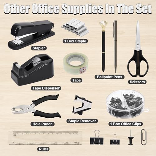 13-in-1 Office Desk Organizer Set for Back to School Supplies Accessories