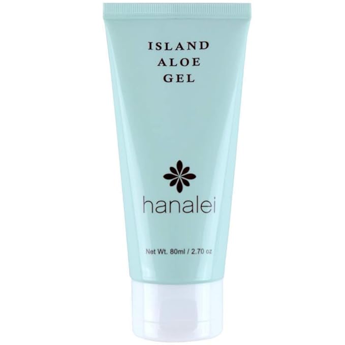 Hanalei Aloe Gel – Soothing After-Sun Care & Daily Moisturizer – Hydrating, Cooling Aloe Vera Gel for Face & Body – Cruelty-Free, Paraben-Free Skincare – Natural Moisturizer – Travel Size - 2.7 oz