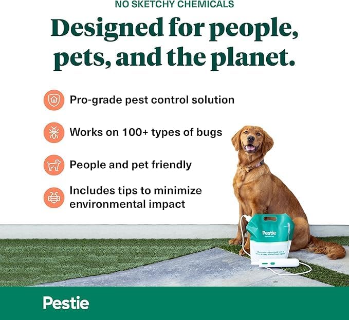Pestie Home Barrier Pest Control Kit, Bug Spray & Ant Killer for Home