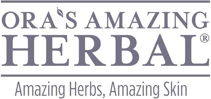 Ora's Amazing Herbal Baby Powder Talc-Free, Real Vanilla Amber Natural Scent, Cornstarch Free Arrowroot and Clay Based Powder, 2.5 oz