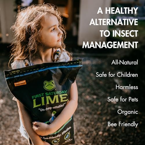 First Saturday Lime Insect Deterrent 20LB | Natural Repellent for Outdoors