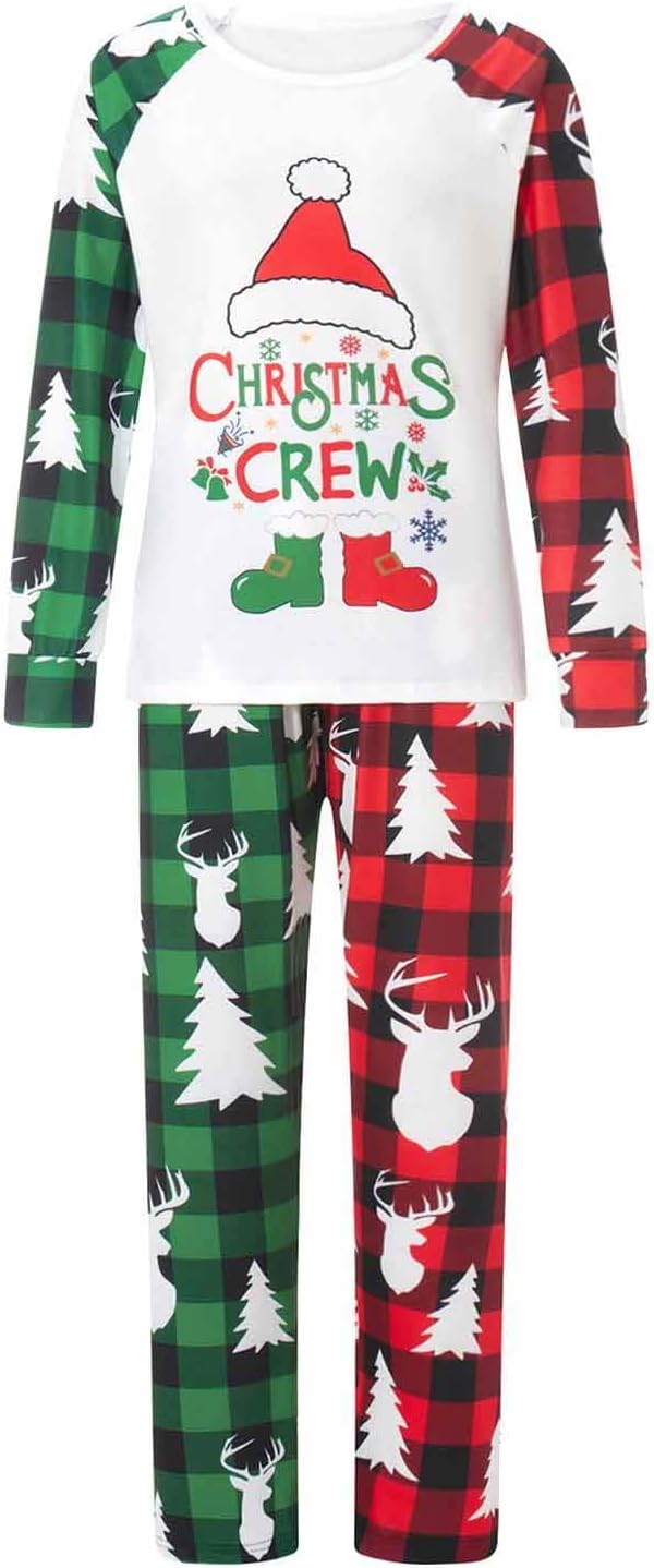 Christmas Pajamas for Family Matching Family Christmas Pajamas Set PJS Holiday Xmas Family Jammies Sleepwear