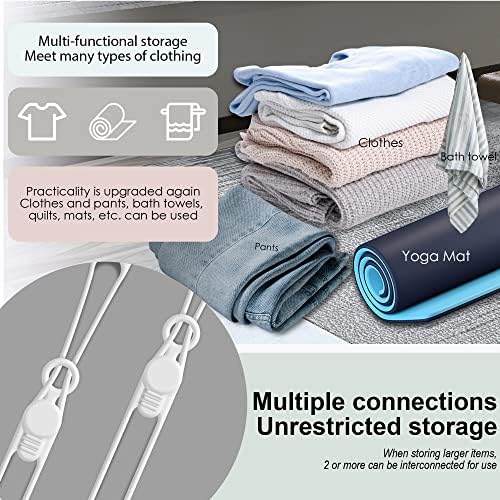 Silicone Cable Ties, Cord Organizer Cable Management,2Sizes-White